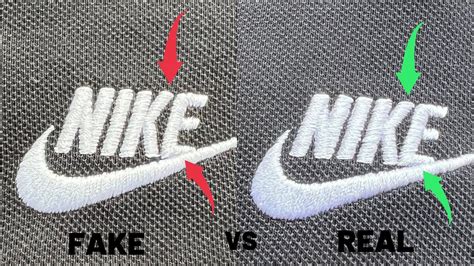 nike logo original vs fake|how to tell if your nikes are fake.